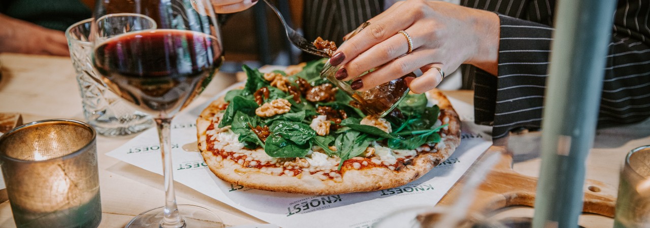 Pizza Geit walnoot